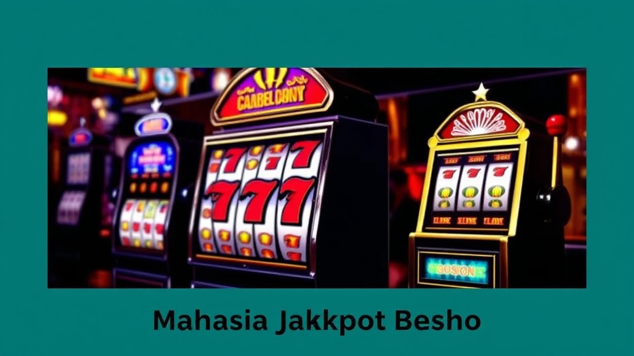 Mengungkap Rahasia Jackpot Besar di Mesin Slot Casino