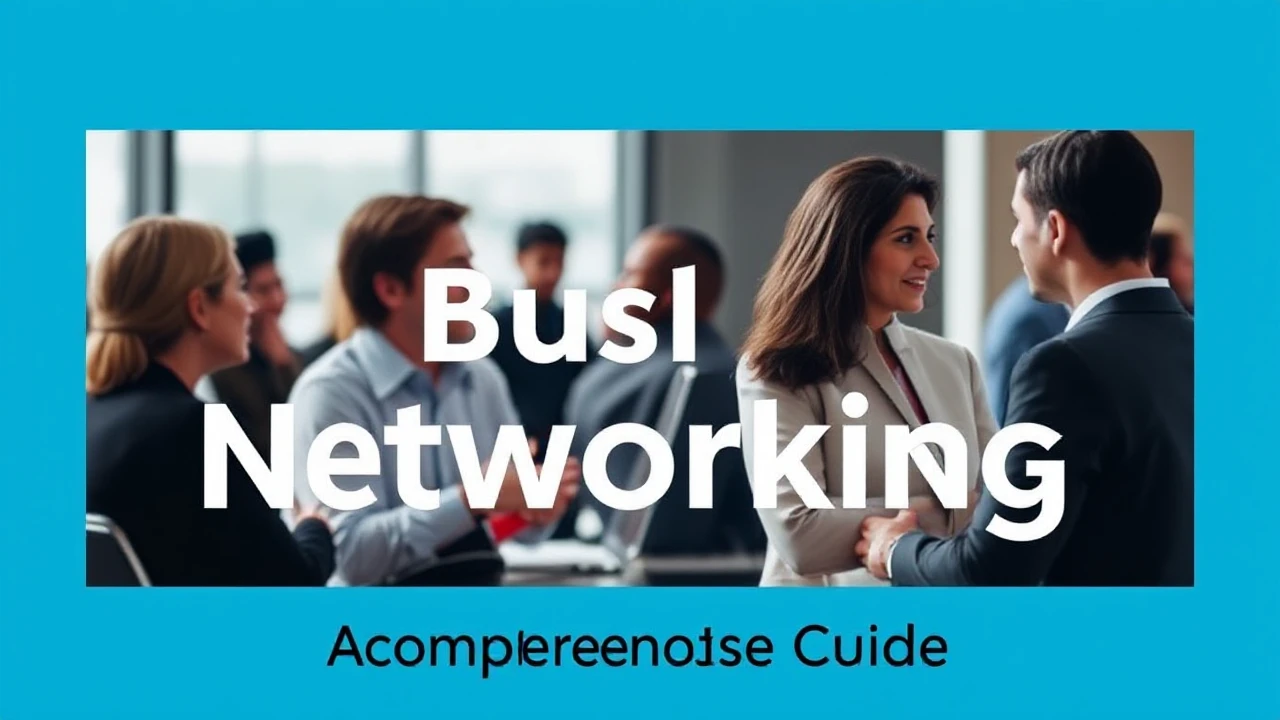 Becoming Proficient in the Art of Business Networking: A Comprehensive Guide