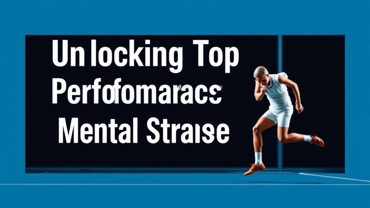Unlocking Top Performance: Mental Strategies for Athletes