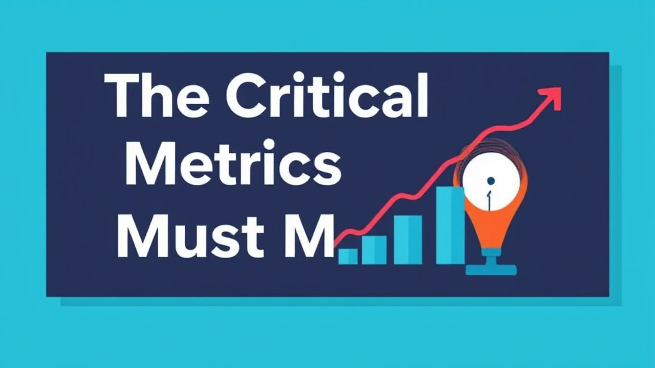 The Critical Metrics Each Entrepreneur Must Monitor