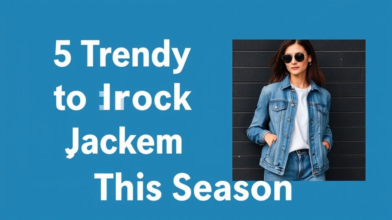 5 Trendy Tips to Rock Denim Jackets This Season: Expert Advice
