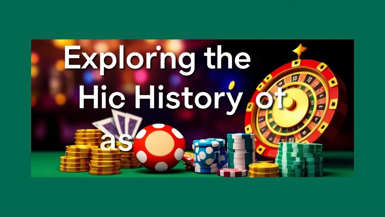 Exploring the Rich History of Casino Games