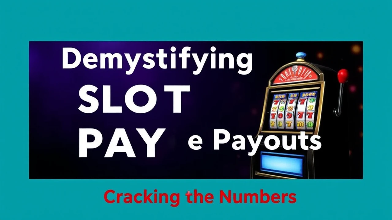 Demystifying Slot Machine Payouts: Cracking the Numbers