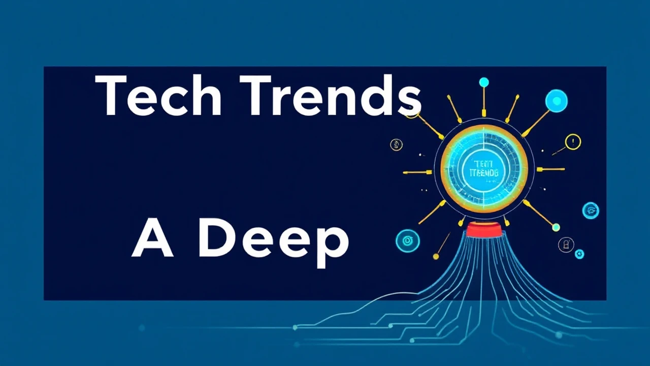 Tech Trends Shaping the Future: A Deep Dive