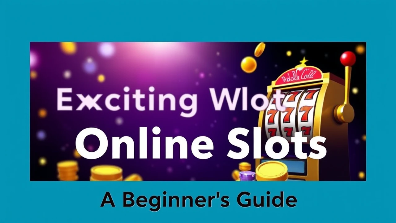 Unveiling the Exciting World of Online Slots: A Beginner's Guide