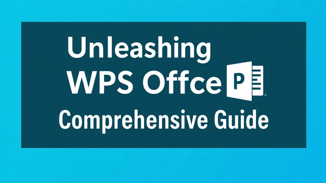 Unleashing WPS Office: Comprehensive Guide