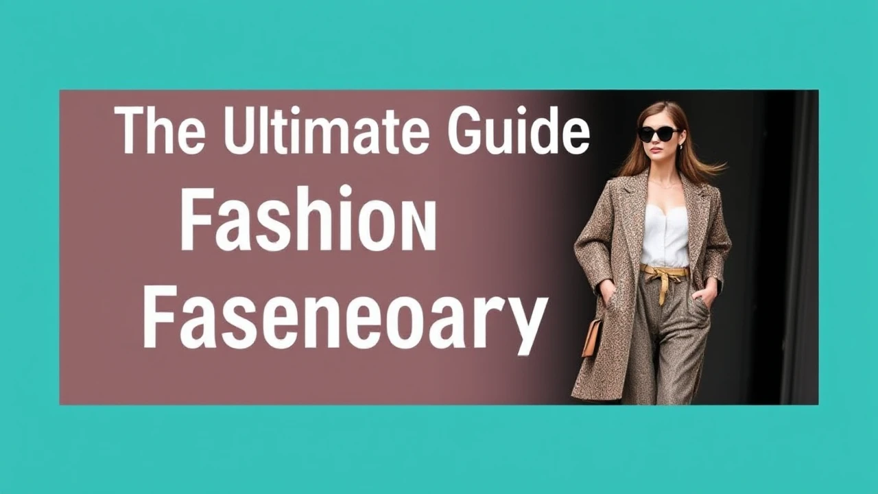 The Ultimate Guide to Fashion Trends for Contemporary Females