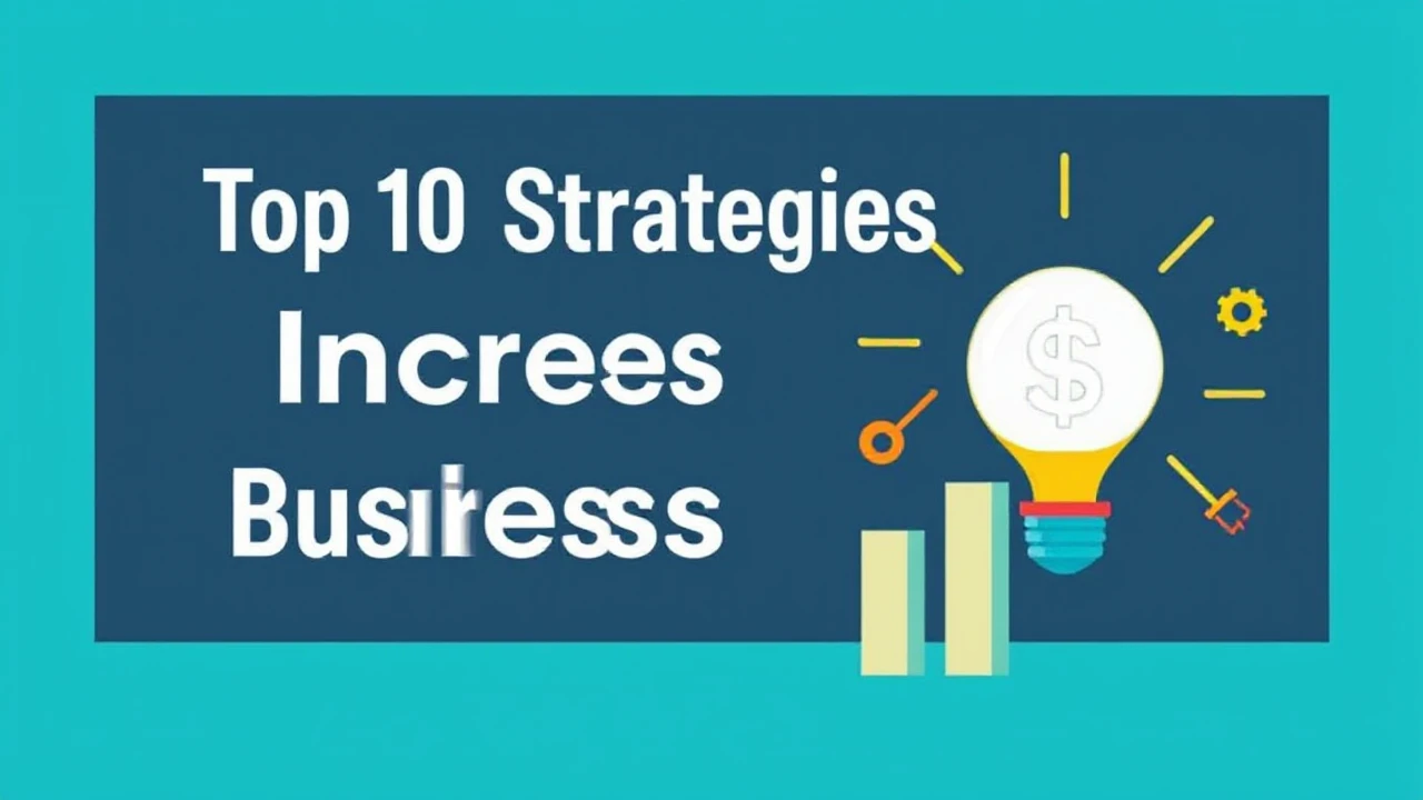 Top 10 Strategies to Increase Your Business Sales Revenue