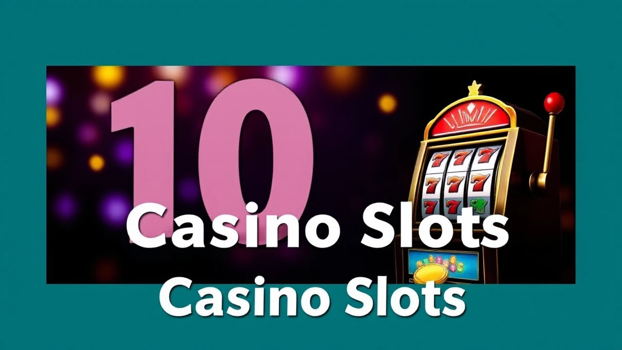 Proven 10 Tips for Winning Big at Casino Slots