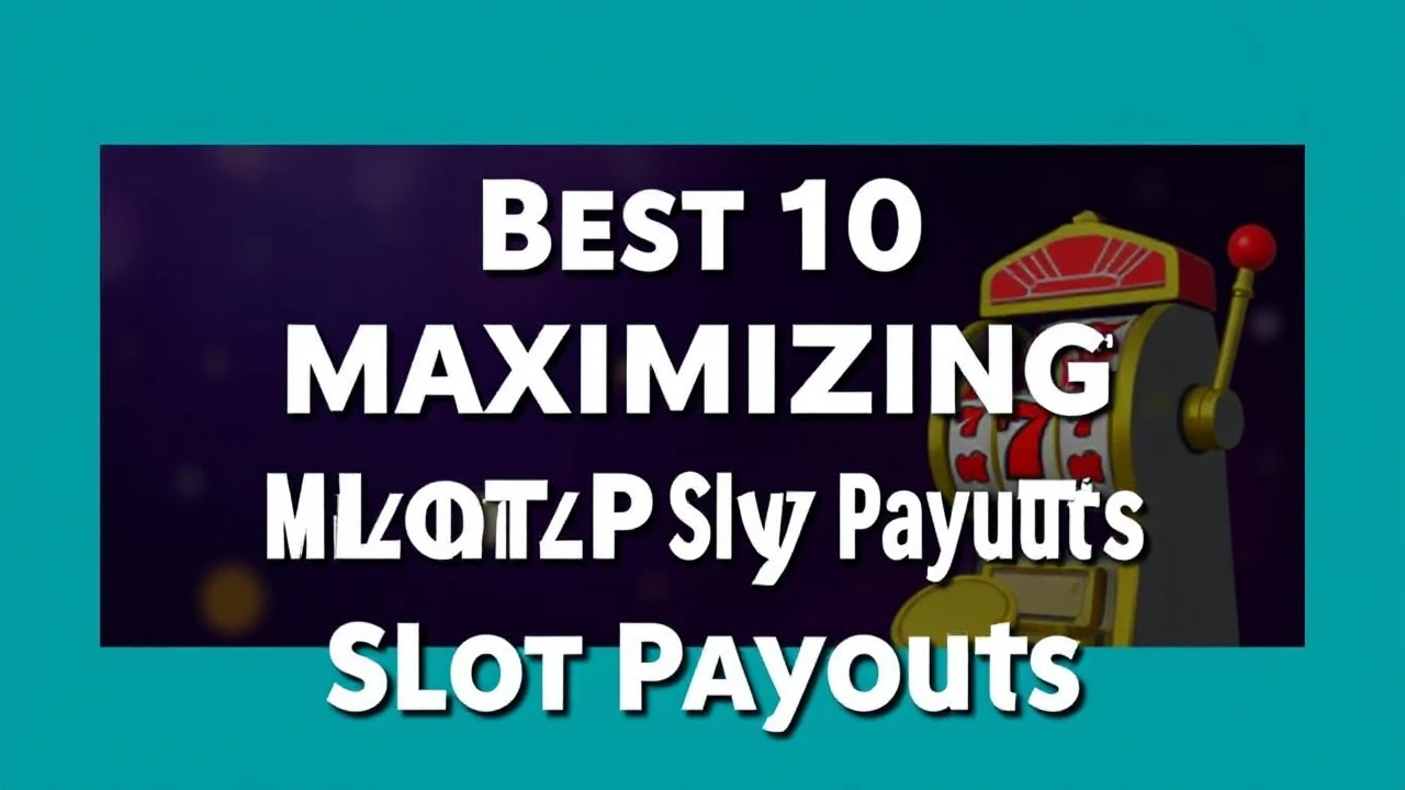 Best 10 Strategies for Maximizing Slot Payouts