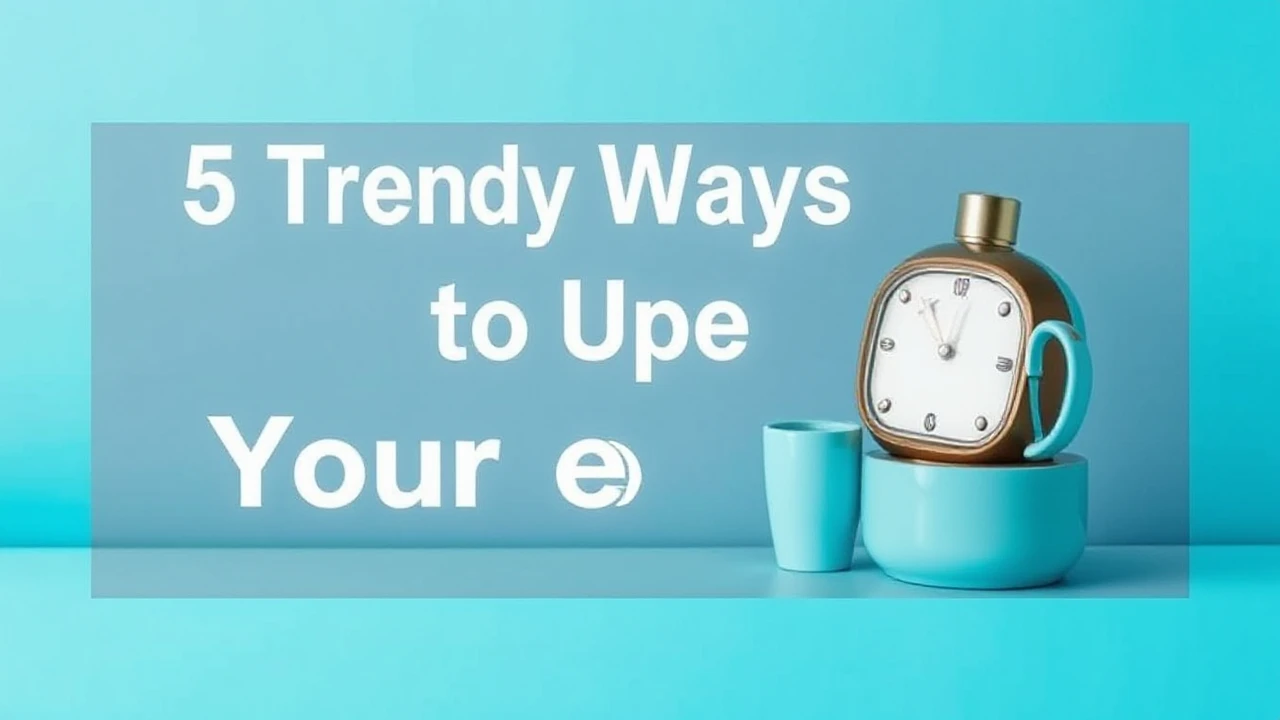 5 Trendy Ways to Upgrade Your Lifestyle