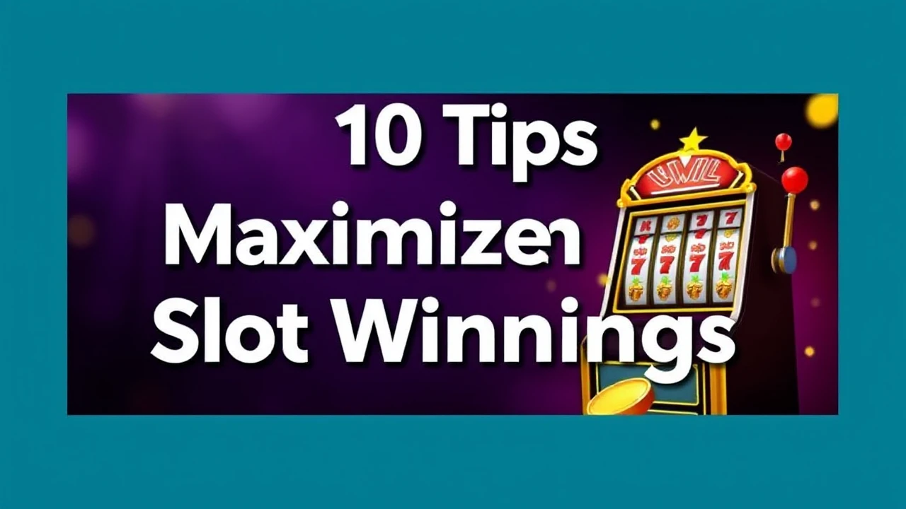 Top 10 Tips for Maximizing Your Slot Winnings