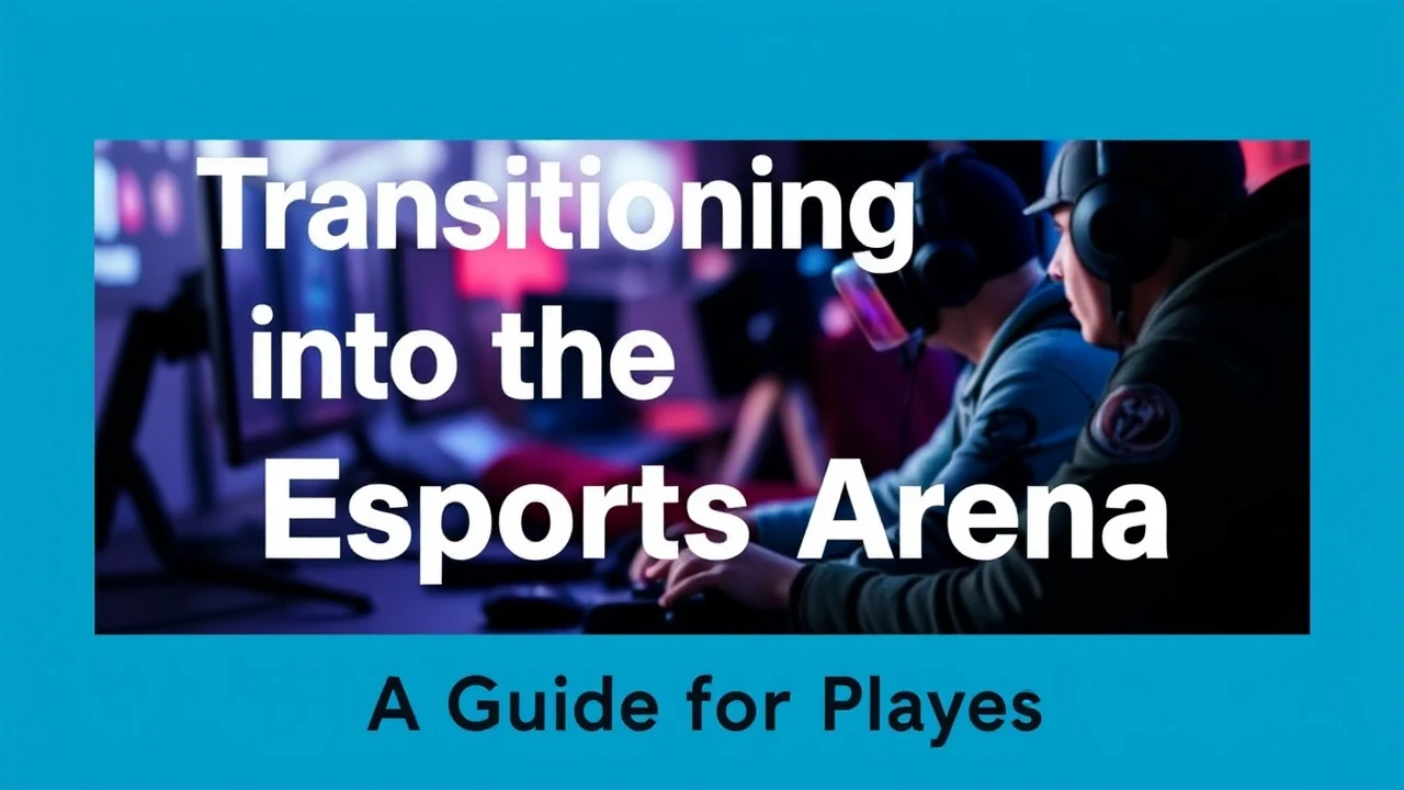 Transitioning into the Esports Arena: A Guide for Players