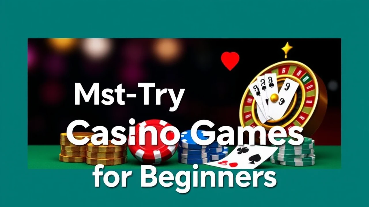 Best 10 Must-Try Casino Games for Beginners