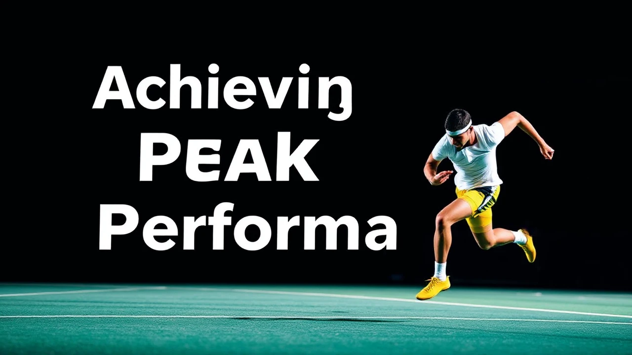 Achieving Peak Performance: Insider Tips from Pro Athletes