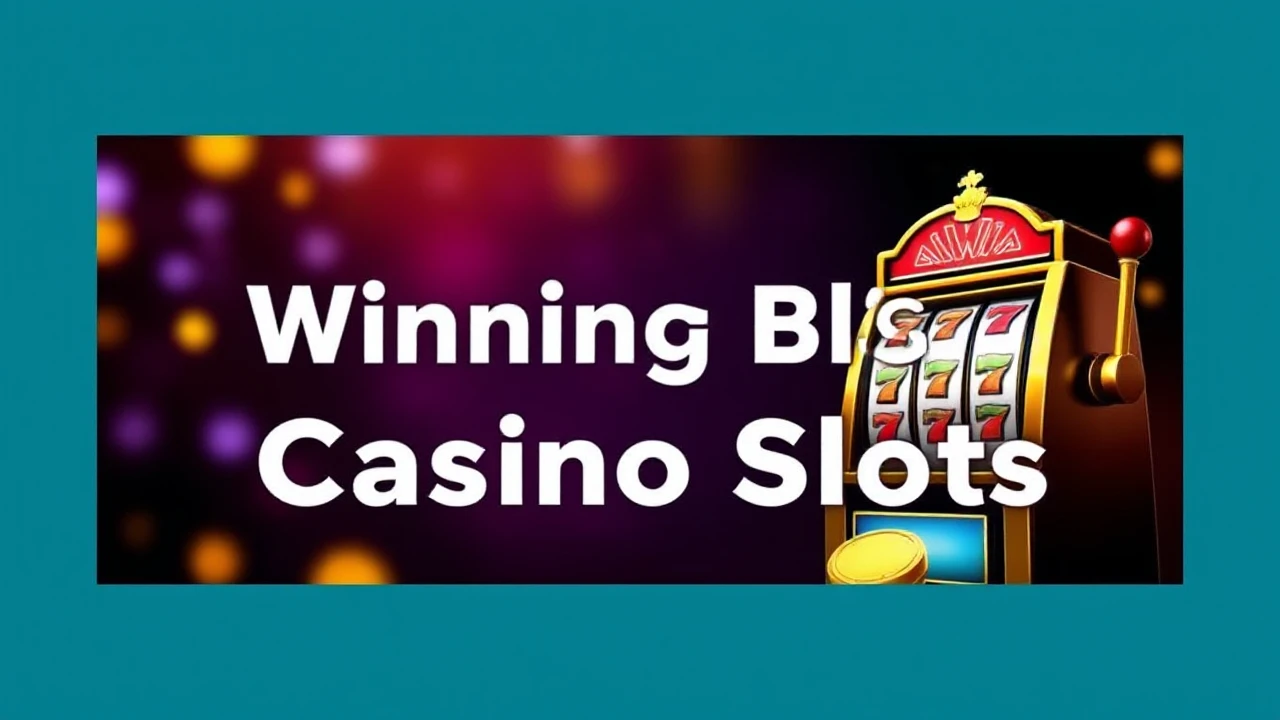 Conquering the Art of Winning Big at Casino Slots: Best Strategies