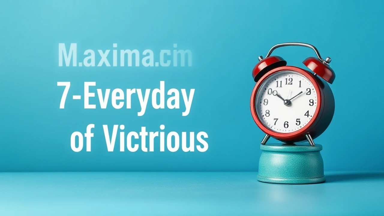 Maximizing Efficiency: 7 Everyday Habits of Victorious People