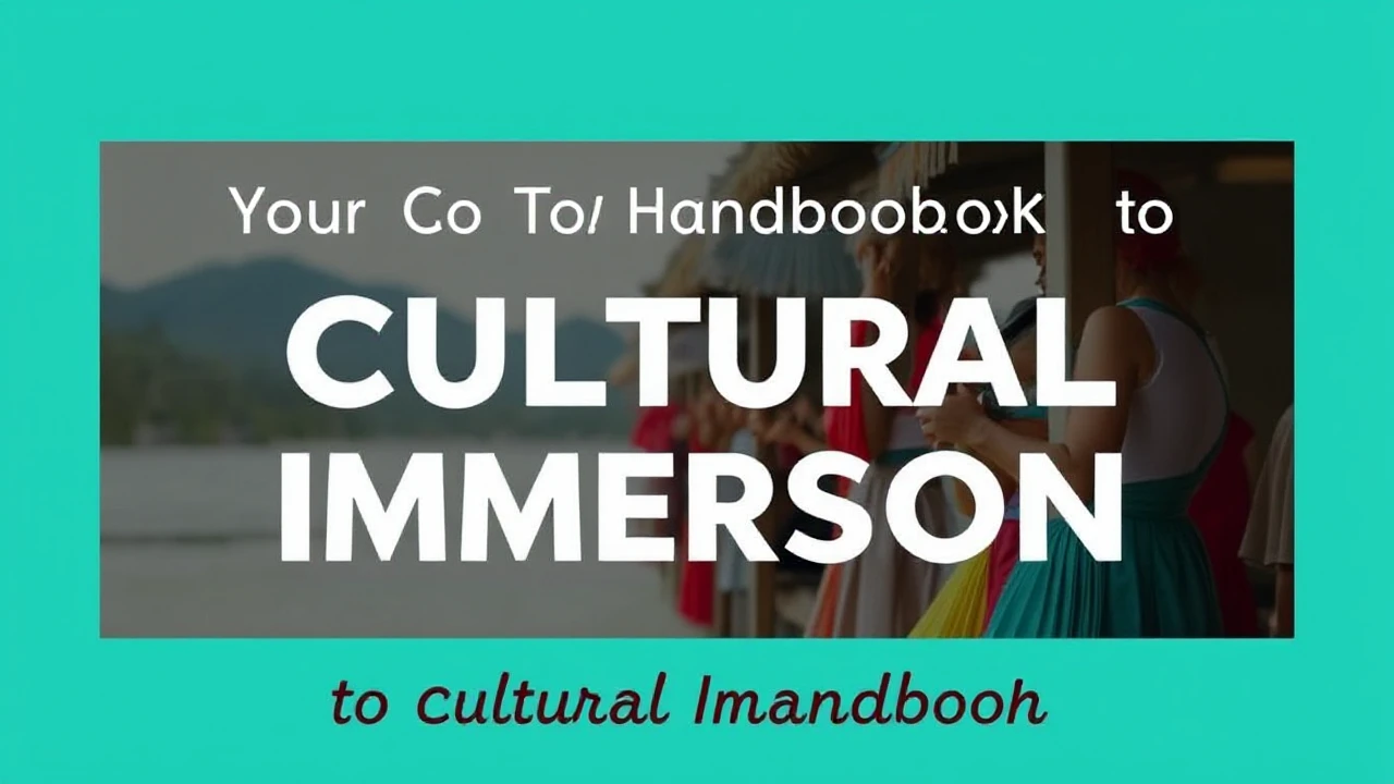 Your Go-To Handbook to Cultural Immersion: Embracing Local Traditions While Traveling