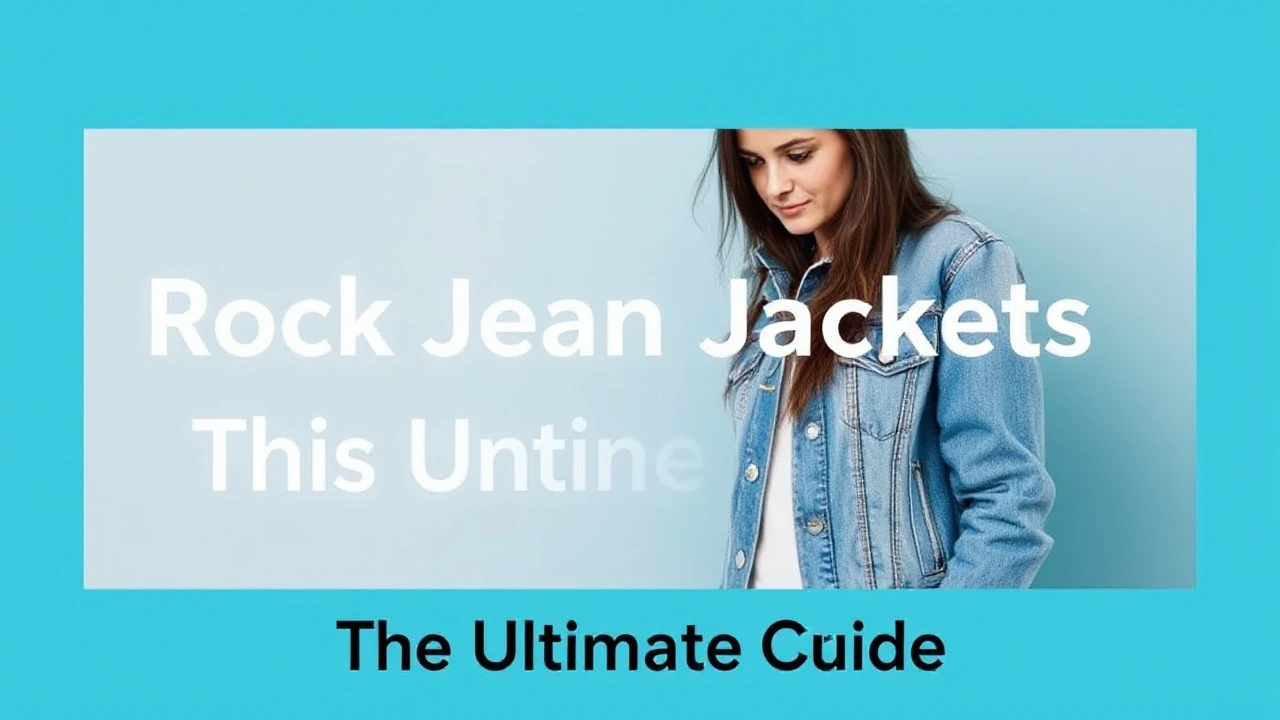 5 Fashionable Ideas to Rock Jean Jackets This Season: Your Ultimate Guide