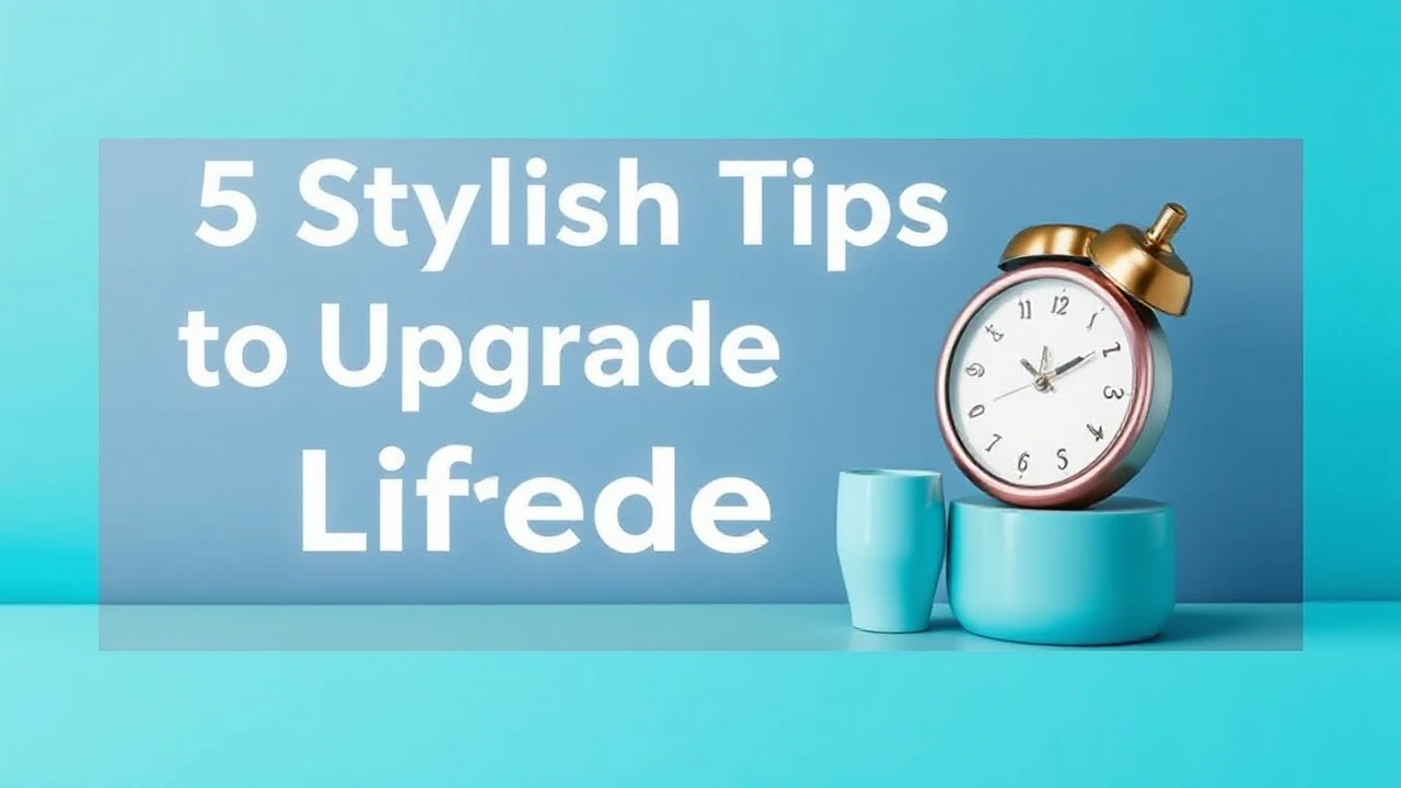 5 Stylish Tips to Upgrade Your Lifestyle