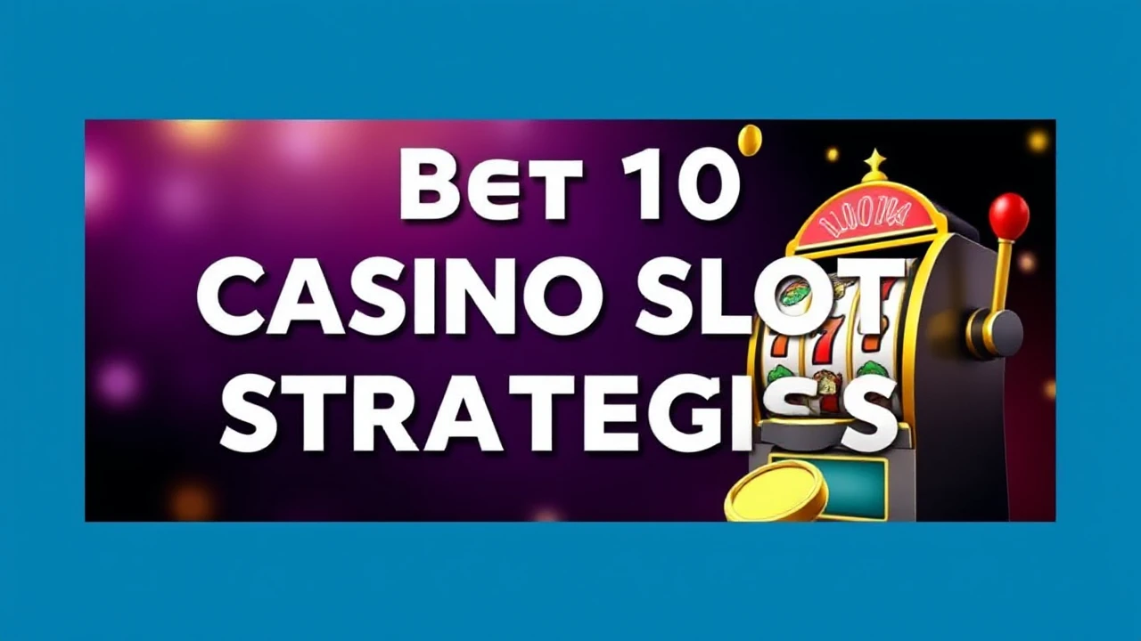 Best 10 Casino Slot Strategies for Achieving Success