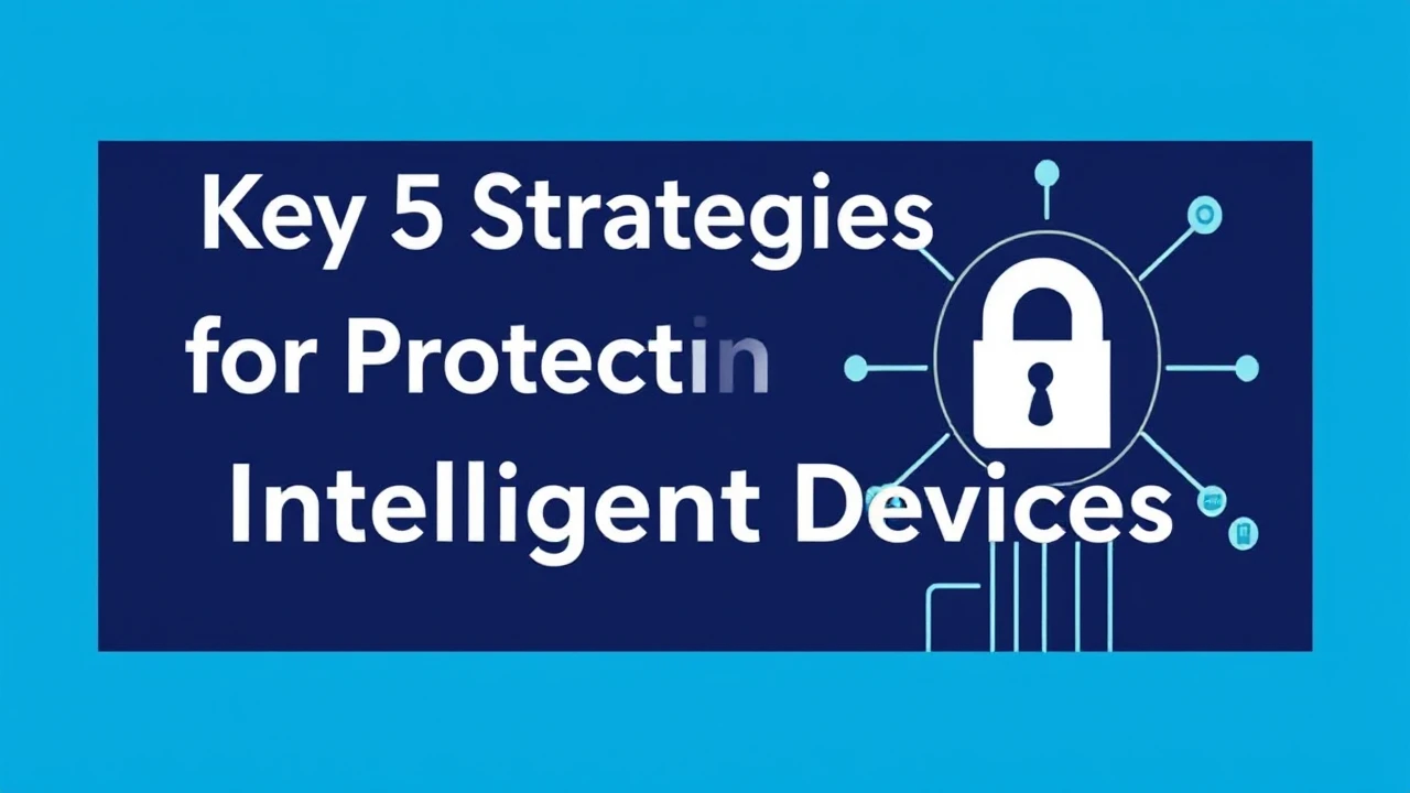Key Five Strategies for Protecting Your Intelligent Devices