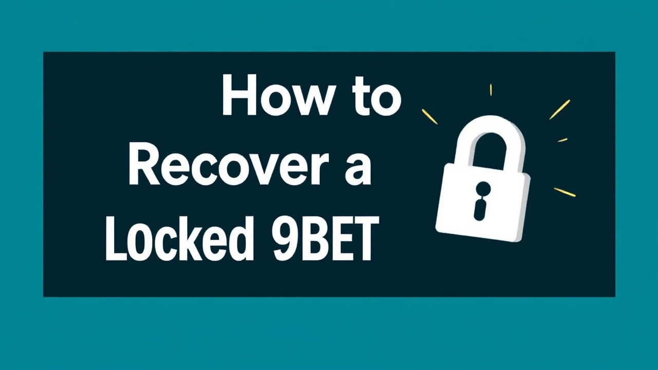 How to Recover a Locked 9BET Account