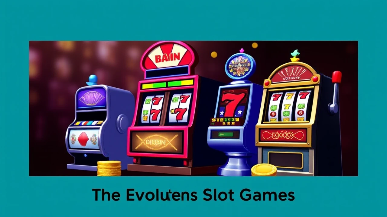 The Evolution of Gambling Slot Games: A Comprehensive Guide