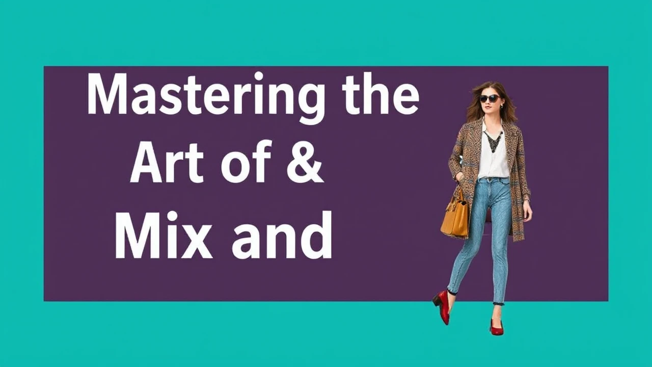 Mastering the Art of Mix and Match in Fashion: Tips to Enhance Your Style