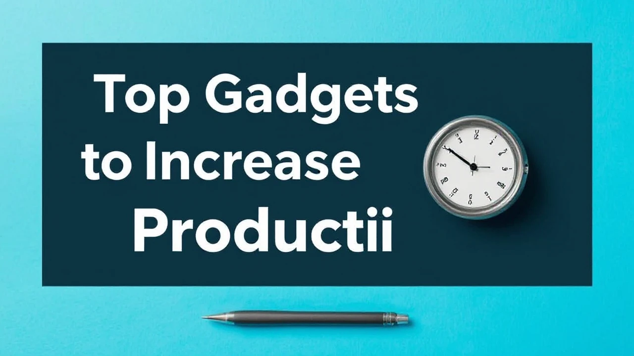 Top Gadgets to Increase Your Productivity