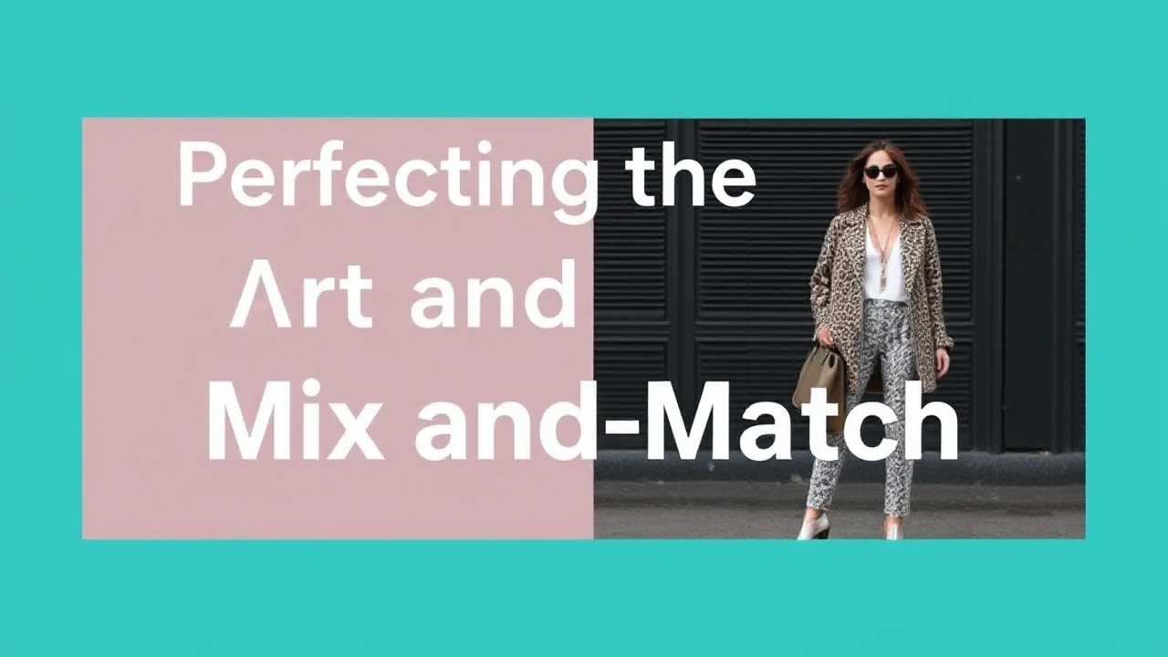 Perfecting the Art of Mix and Match in Fashion: A Guide to Elevate Your Style