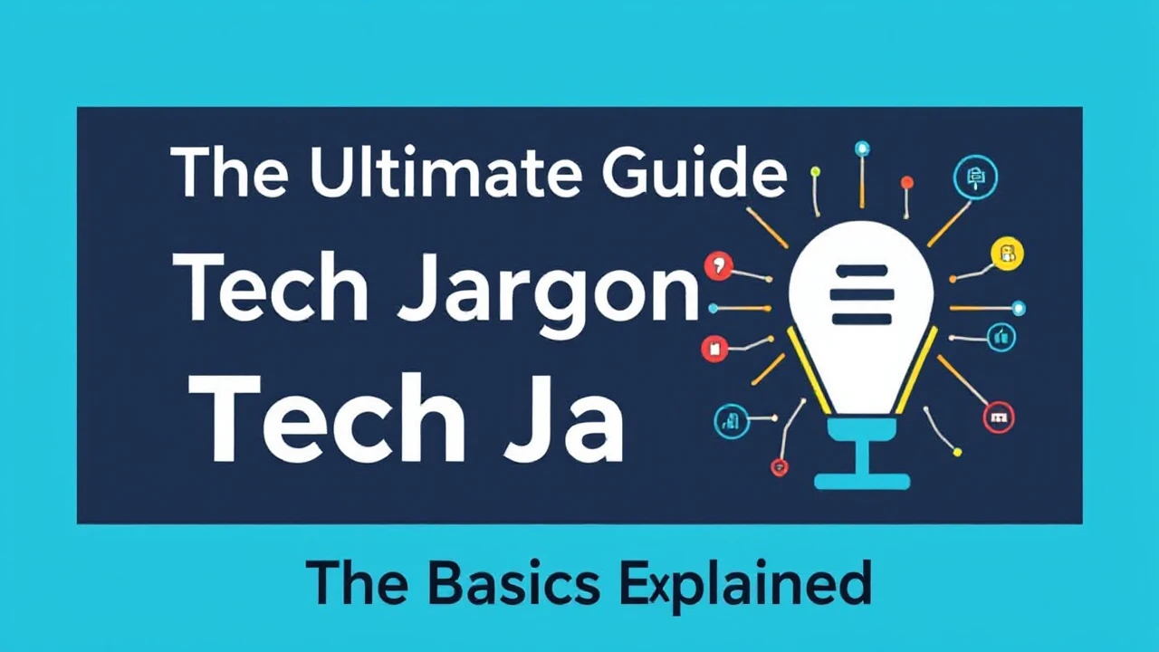 The Ultimate Guide Tech Jargon: The Basics Explained