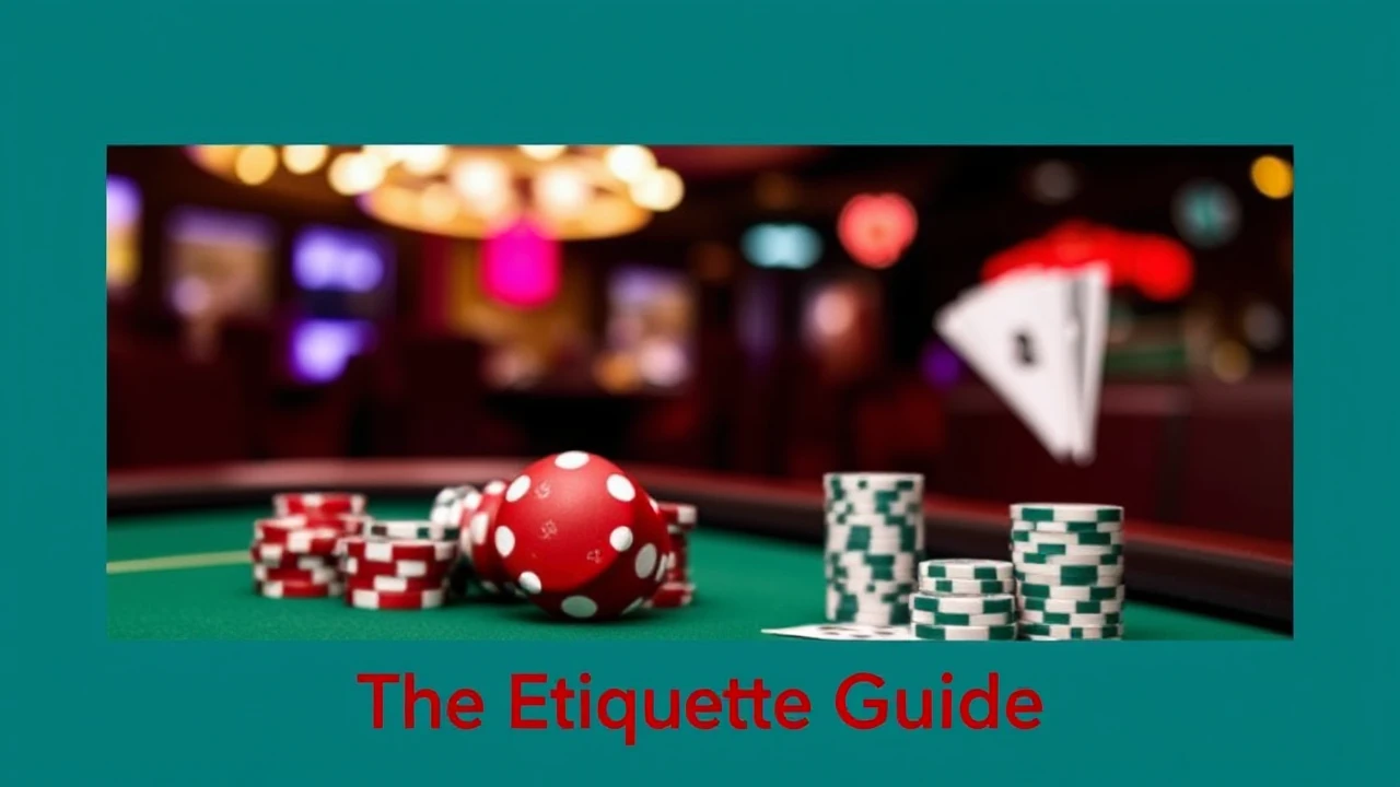 The Etiquette Guide: Do's and Don'ts at Casinos