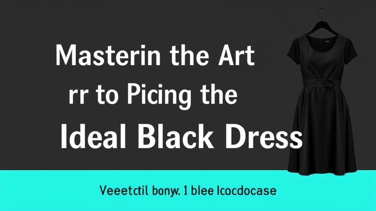 Mastering the Art of Picking the Ideal Little Black Dress