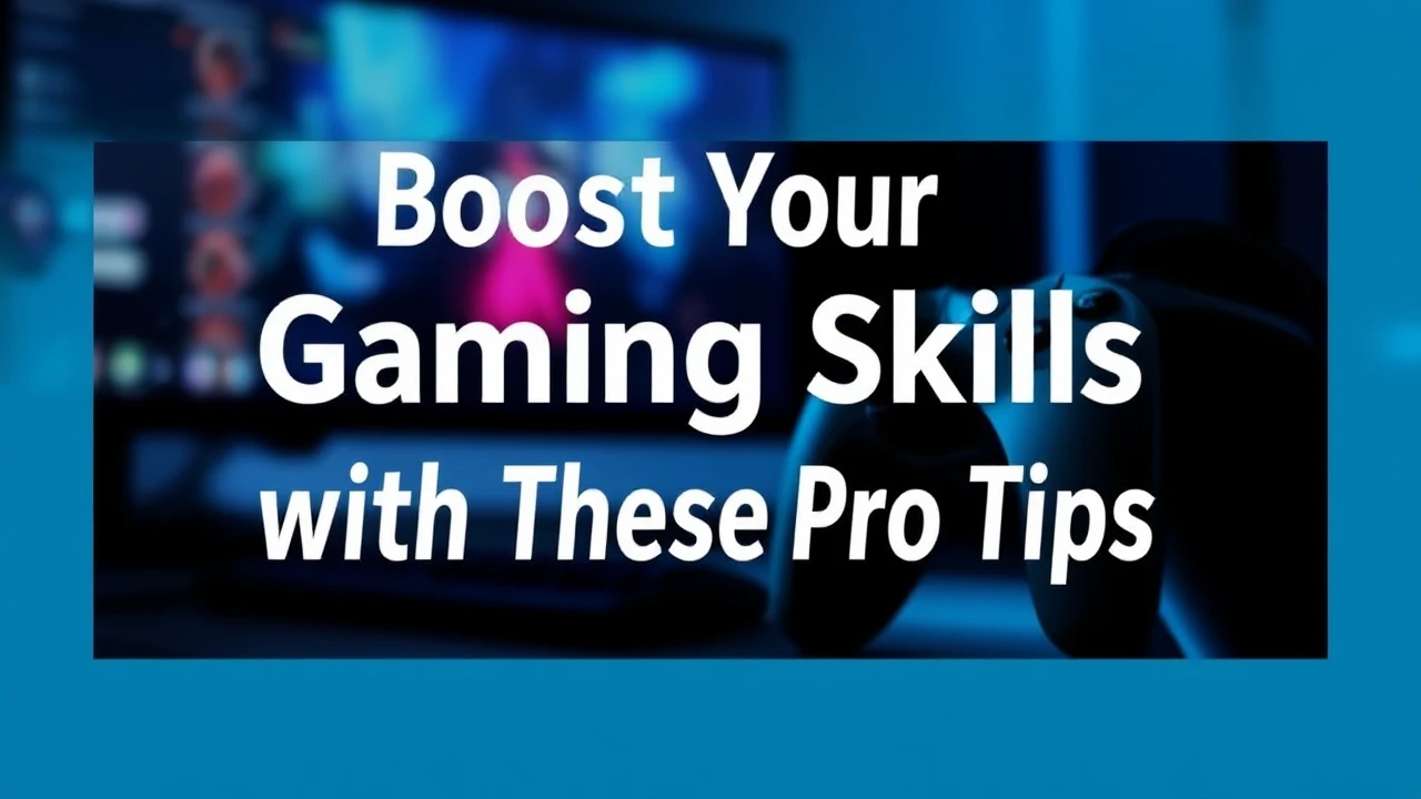 Boost Your Gaming Skills with These Pro Tips