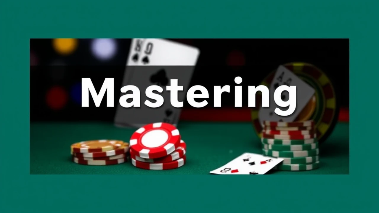 Mastering Blackjack: A Comprehensive Guide to Winning Big