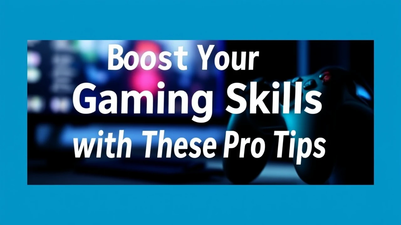 Boost Your Gaming Skills with These Pro Tips