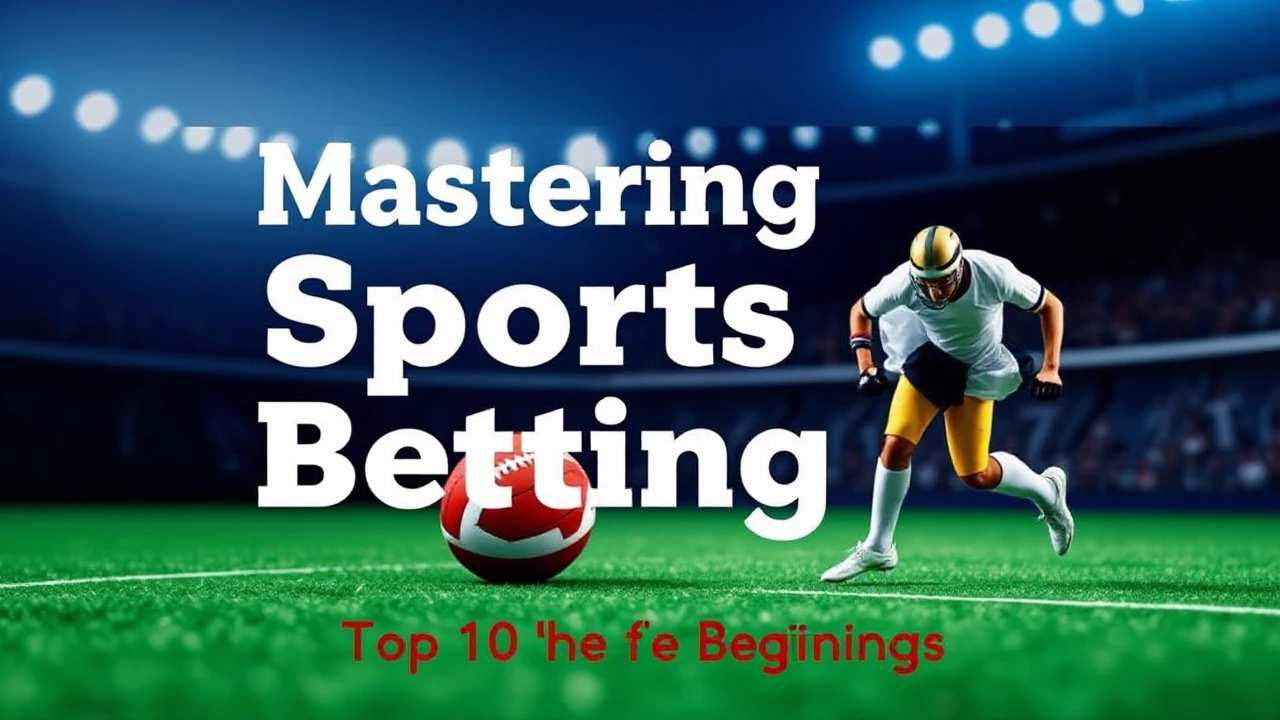 Mastering Sports Betting: Top 10 Tips for Beginners