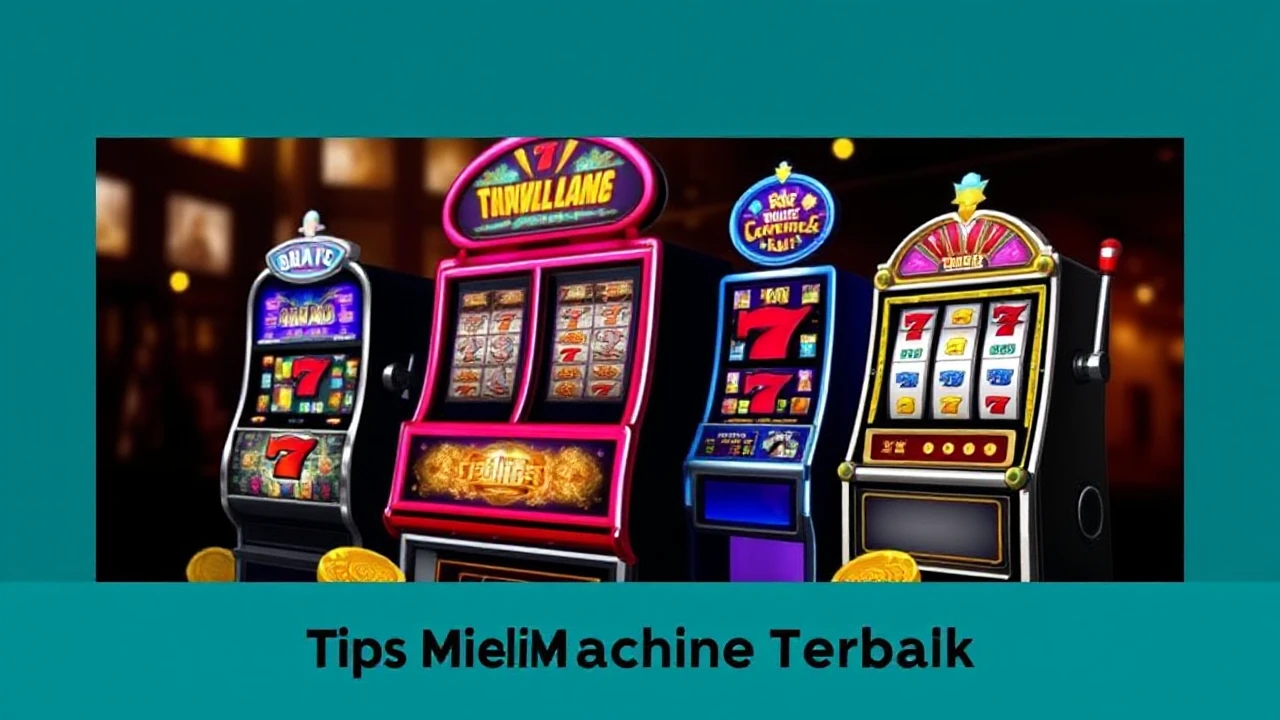 Tips Memilih Slot Machine Terbaik