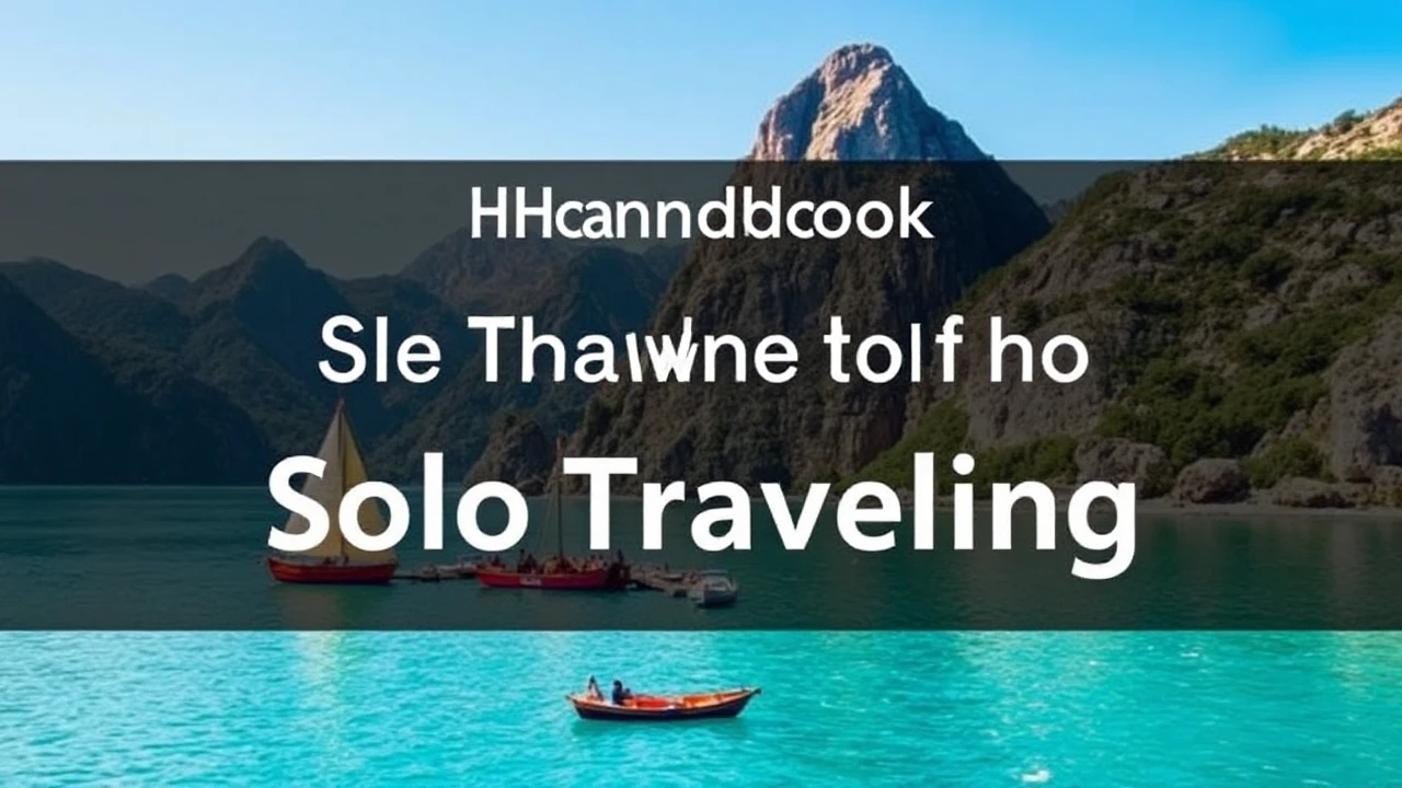 Your Go-To Handbook to Solo Traveling for Novices