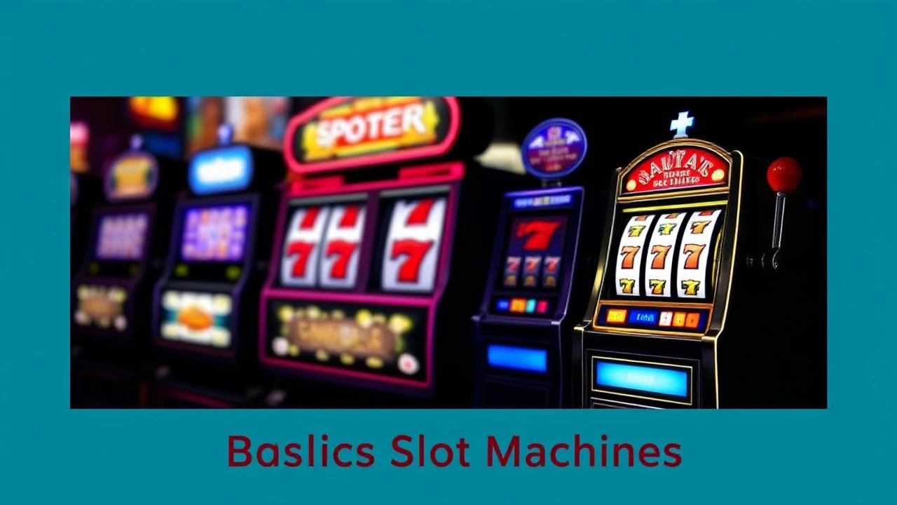 Basics Of Online Slot Machines