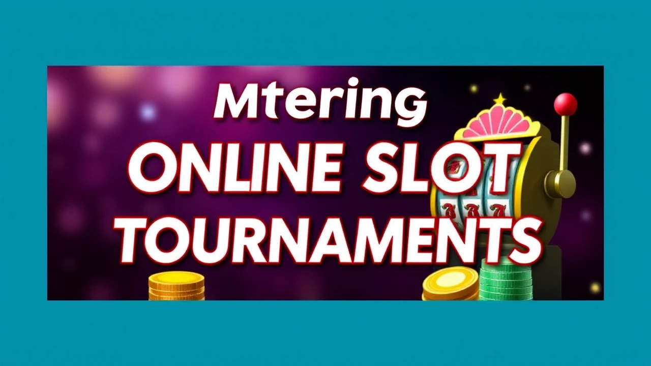 Mastering Online Slot Tournaments: Understanding the Thrilling World of Online Gaming Tournaments