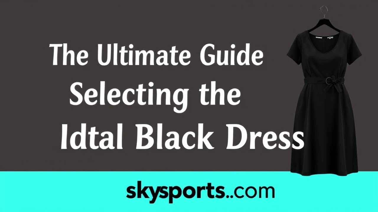 The Ultimate Guide of Selecting the Ideal Little Black Dress