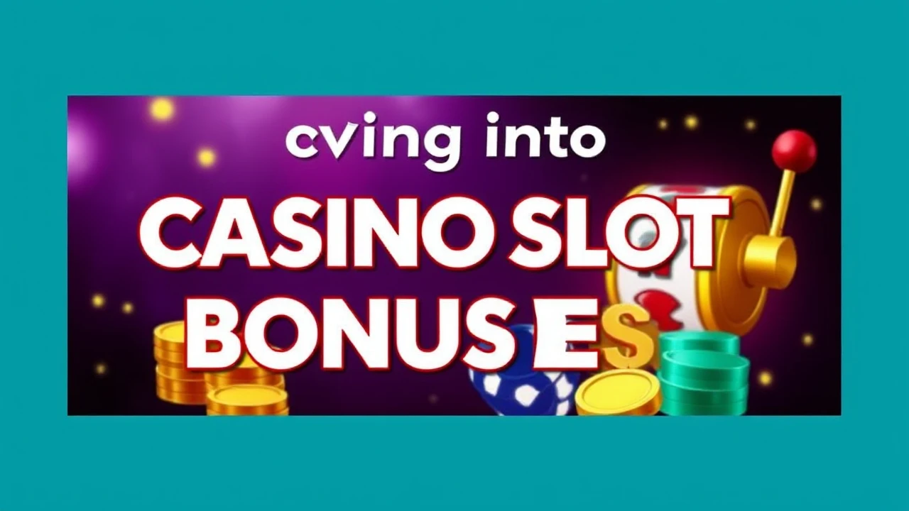 Delving into Casino Slot Bonuses: A Guide for Players