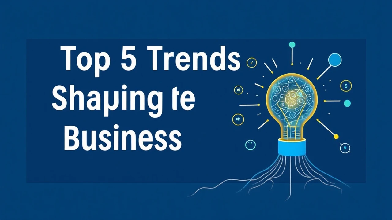 Investigating the Top 5 Trends Shaping the Future of Business Innovation