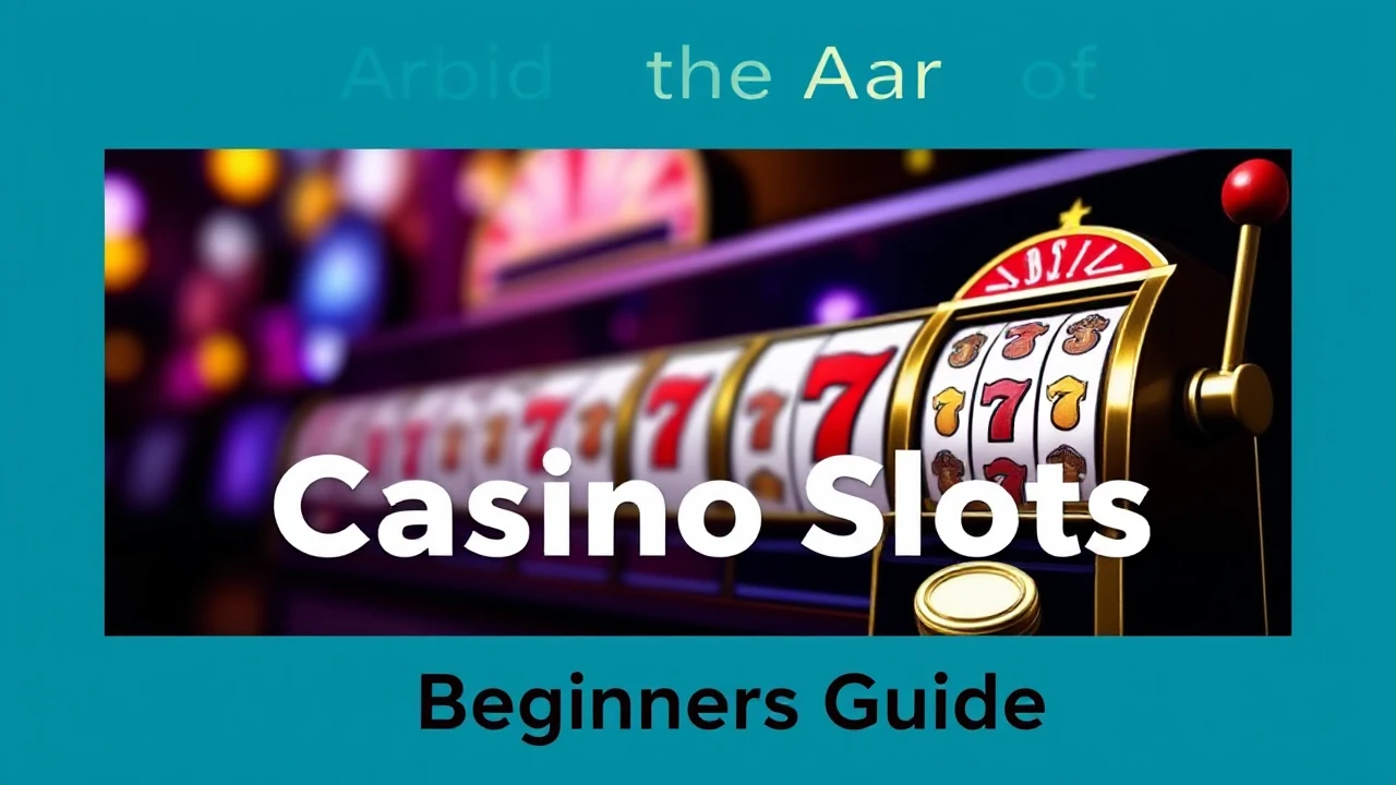 Mastering the Art of Casino Slots: A Beginner's Guide
