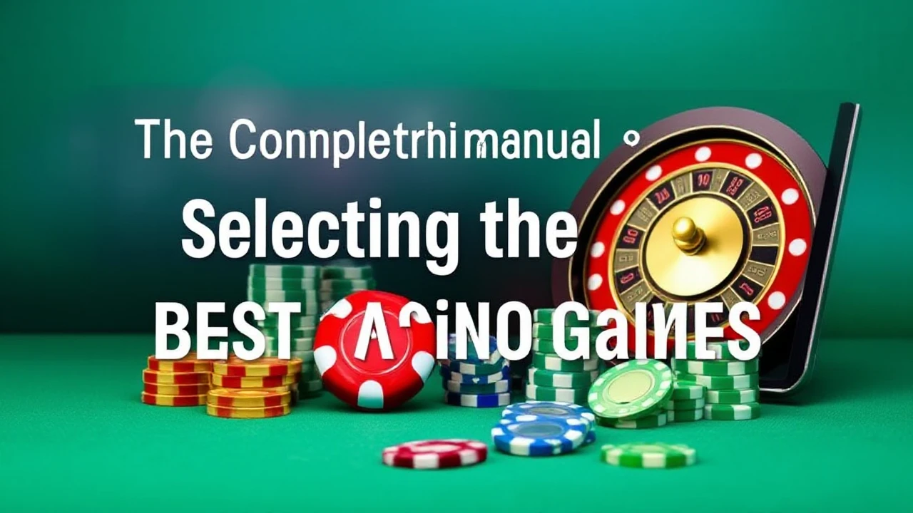 The Complete Manual to Selecting the **Best Casino Games**
