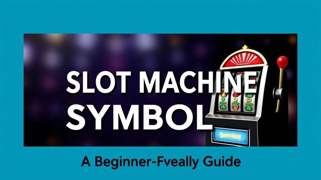 Unraveling Slot Machine Symbols: A Beginner-Friendly Guide