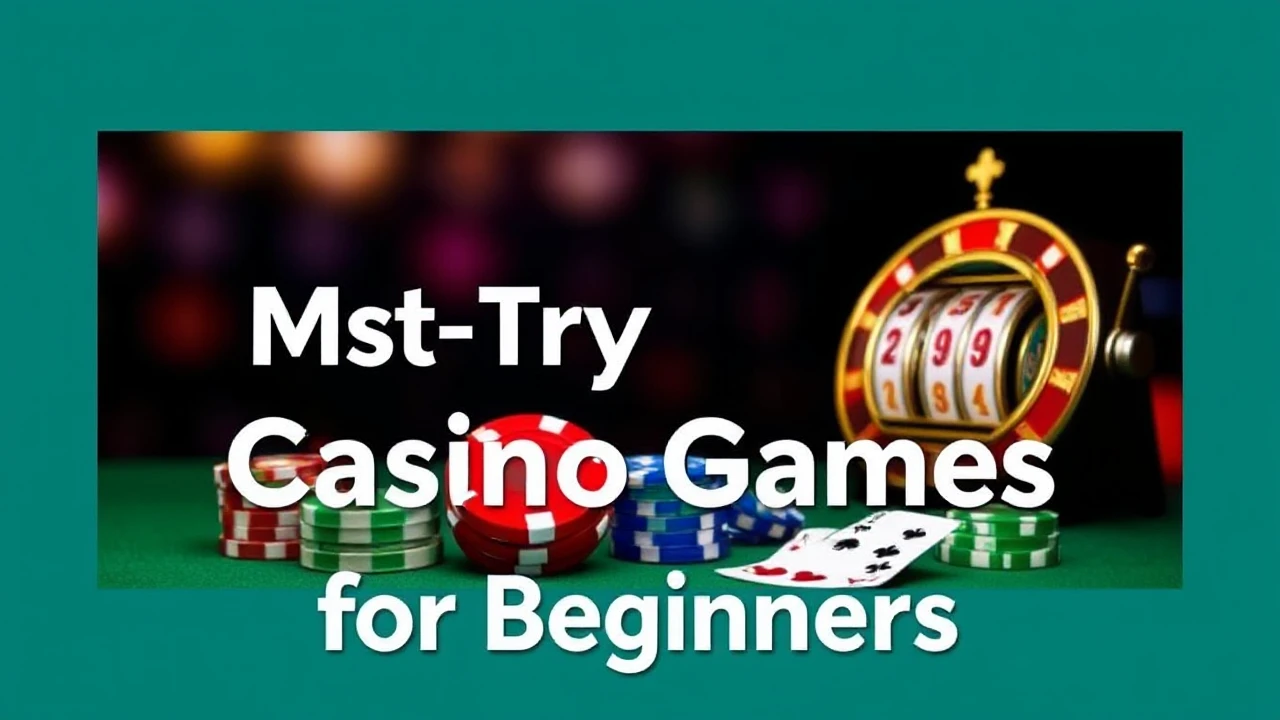 Best 10 Must-Try Casino Games for Beginners