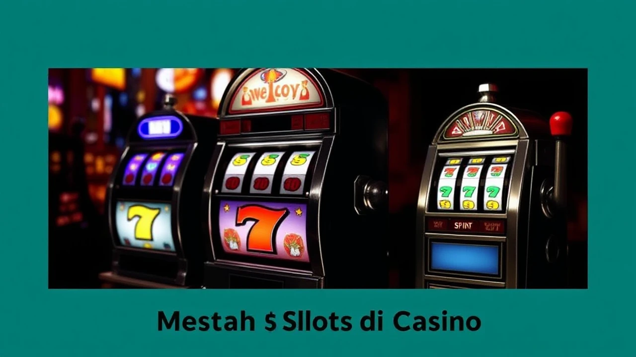Hal Menarik Mengenai Sejarah Mesin Slot di Casino